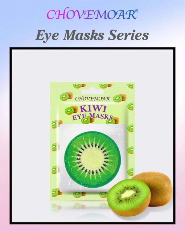 CHOVEMOAR Eye patches with kiwi extract 6 ml, set - 6 pairs